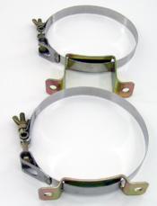 Stainless 10-15LB Nitrous Bottle brackets