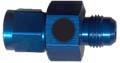 Two Hole Gauge Adaptor 4 or 6AN Blue Swivel